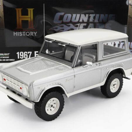 GREENLIGHT 1/24 FORD USA | BRONCO 1967 - COUNTING CARS | SILVER