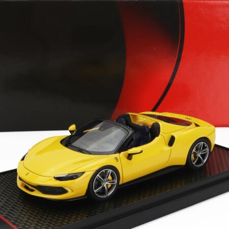 BBR-MODELS 1/43 FERRARI | 296 GTS SPIDER 2022 | GIALLO MODENA - YELLOW