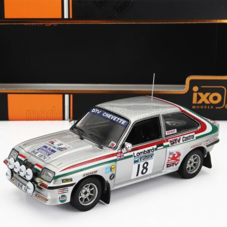 IXO-MODELS 1/43 VAUXHALL | CHEVETTE HSR (night version) N 18 RALLY RAC LOMBARD 1980 JIMMY McRAE - MIKE NICHOLSON | SILVER