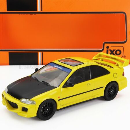 IXO-MODELS 1/43 HONDA | CIVIC EJ1 COUPE 1995 | YELLOW BLACK