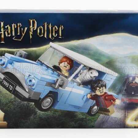 LEGO  FORD ENGLAND | LEGO - ANGLIA HARRY POTTER - WITH FIGURES - 165 PEZZI - 165 PIECES | LIGHT BLUE WHITE