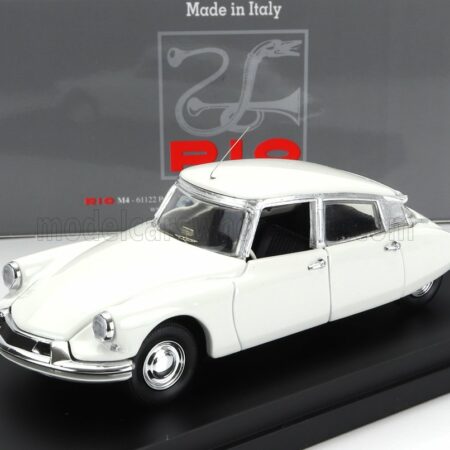 RIO-MODELS 1/43 CITROEN | DS19 1962 - PERSONAL CAR ISPETTORE GINKO | WHITE