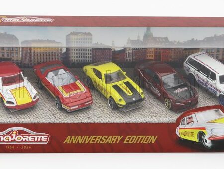 MAJORETTE 1/64 ALFA ROMEO | SET ASSORTMENT 5 CARS PIECES - 60th ANNIVERSARY | VARIOUS