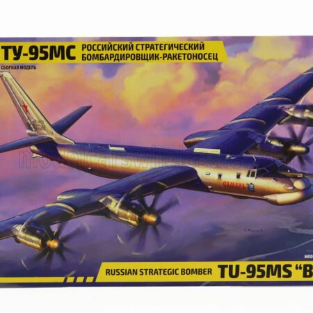 ZVEZDA 1/144 TUPOLEV | TY-95MS BEAR MILITARY RUSSIAN AIRPLANE 1956 | /