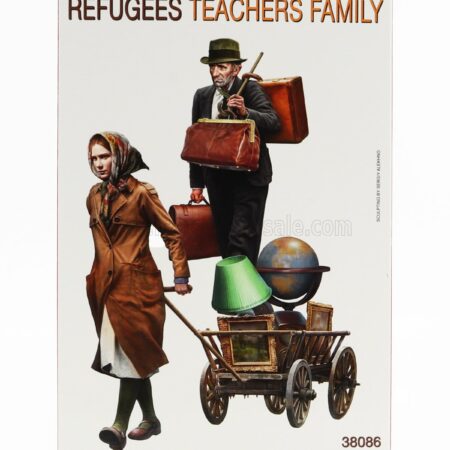 MINIART 1/35 FIGURES | REFUGEES TEACHERS FAMILY | /