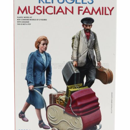 MINIART 1/35 FIGURES | REFUGEES MUSICIAN FAMILY | /