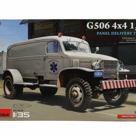 MINIART 1/35 CHEVROLET | G506 1.5t 4x4 PANEL DELIVERY TRUCK MEDICAL SERVICE AMBULANCE 1945 | /