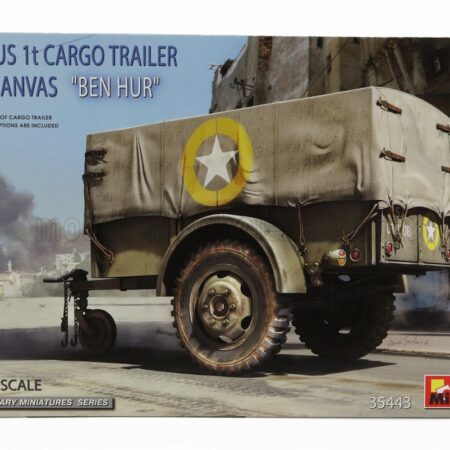 MINIART 1/35 TRAILER | RIMORCHIO - G-518 US CARGO TRAILER BEN HUR MILITARY | /