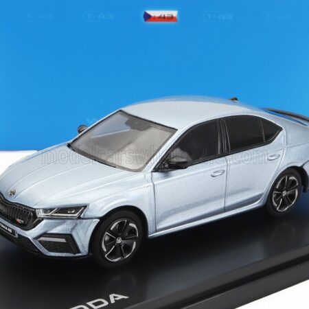 ABREX 1/43 SKODA | OCTAVIA IV RS 2020 | LIGHT BLUE MET