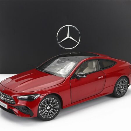 NOREV 1/18 MERCEDES BENZ | CLE-CLASS COUPE (C236) AMG LINE 2023 | PATAGONIA RED BRIGHT