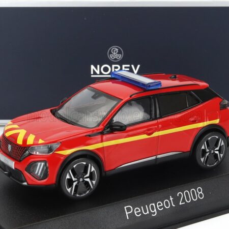 NOREV 1/43 PEUGEOT | 2008 POMPIERS 2024 | RED