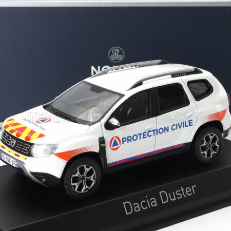 NOREV 1/43 DACIA | DUSTER PROTECTION CIVILE 2020 | WHITE