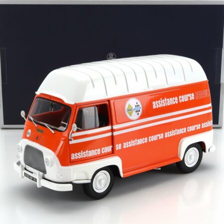 NOREV 1/18 RENAULT | ESTAFETTE VAN ASSISTANCE COURSE 1968 | ORANGE WHITE