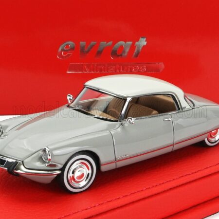 EVRAT 1/43 CITROEN | DS19 GRAND PALAIS 1957 - CAROSSERIE GERARD GODFROY N 1 | GREY WHITE