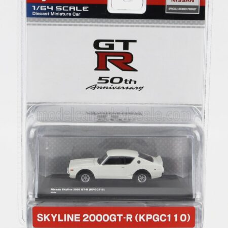 KYOSHO 1/64 NISSAN | SKYLINE 2000 GT-R (KPGC110) 1973 | WHITE