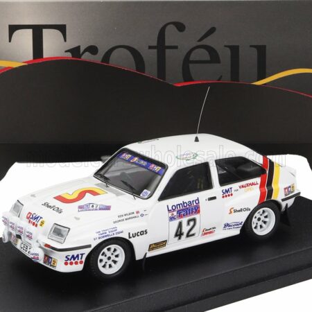 TROFEU 1/43 VAUXHALL | CHEVETTE HSR (night version) N 42 RALLY RAC LOMBARD 1983 GEORGE MARSHALL - KEN WILSON | WHITE