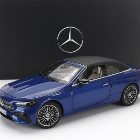 NOREV 1/18 MERCEDES BENZ | CLE-CLASS CABRIOLET (A236) AMG LINE 2024 | SPECTRAL BLUE BLACK