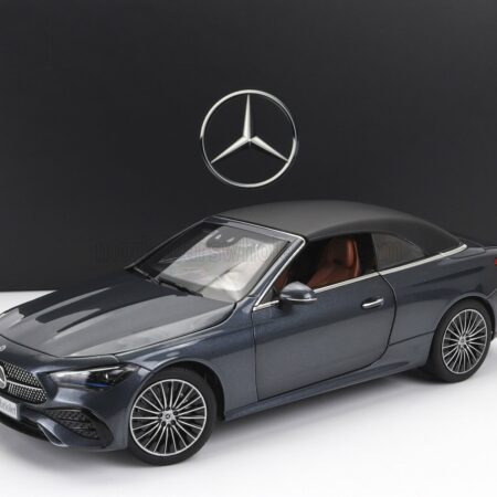 NOREV 1/18 MERCEDES BENZ | CLE-CLASS CABRIOLET (A236) AMG LINE 2024 | GRAPHITE GREY BLACK