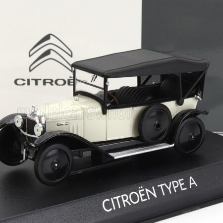 NOREV 1/43 CITROEN | TYPE A CABRIOLET CLOSED 1919 | BEIGE BLACK