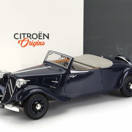 NOREV 1/18 CITROEN | TRACTION AVANT CABRIOLET OPEN 1939 | BLUE