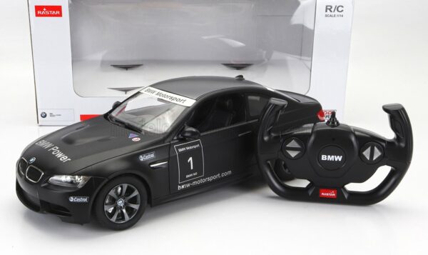 MONDOMOTORS 1/14 BMW | 3-SERIES M3 COUPE (E46) N 1 RACING 2003 | MATT BLACK