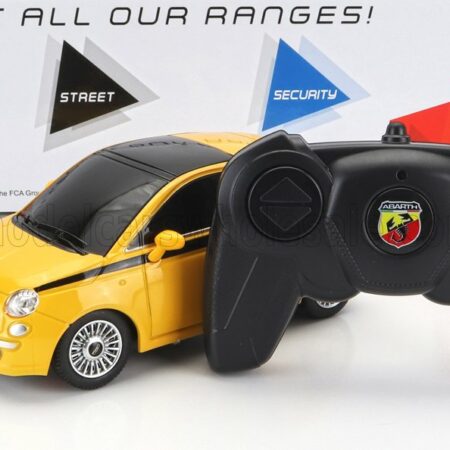 MONDOMOTORS 1/24 FIAT | NUOVA 500 2007 | YELLOW