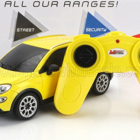 MONDOMOTORS 1/24 FIAT | 500 X 2014 | YELLOW