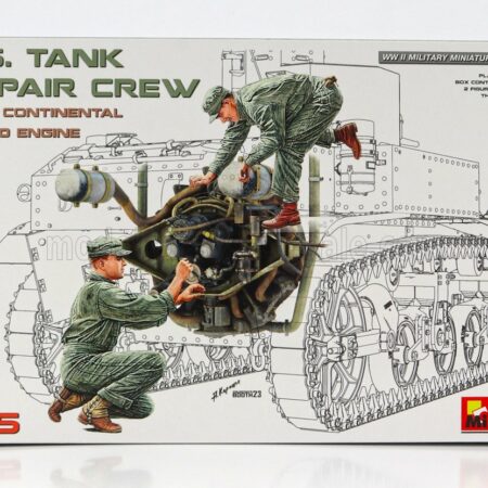 MINIART 1/35 FIGURES | TANK REPAIR CREW WITH ENGINE 1945 | /