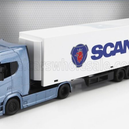 BURAGO 1/43 SCANIA | S770 V8 TRUCK SCANIA 2021 | BLUE WHITE