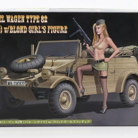 HASEGAWA 1/24 VOLKSWAGEN | TYPE 82 CABRIOLET OPEN MILITARY 1940 | /