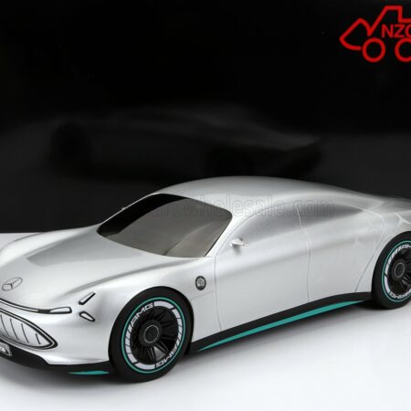 NZG 1/18 MERCEDES BENZ | VISION AMG ELECTRIC CAR 2022 | SILVER GREEN