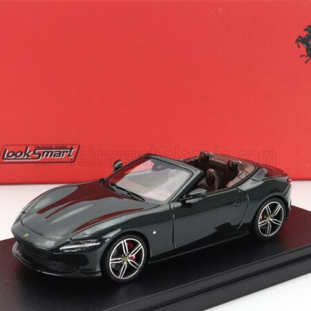 LOOKSMART 1/43 FERRARI | ROMA SPIDER OPEN 2020 | VERDE ZELTWEG - GREEN MET