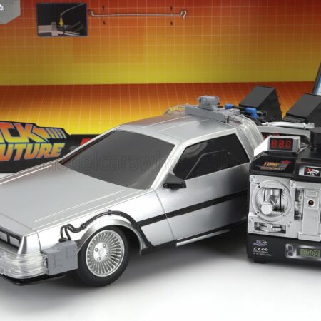 JADA 1/16 DE LOREAN | TIME MACHINE - BACK TO THE FUTURE 1 - RITORNO AL FUTURO 1 | SILVER