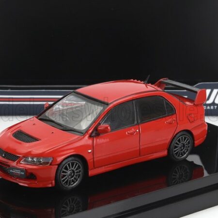 IGNITION-MODEL 1/64 MITSUBISHI | LANCER EVOLUTION IX GSR WITH ENGINE 2003 | RED