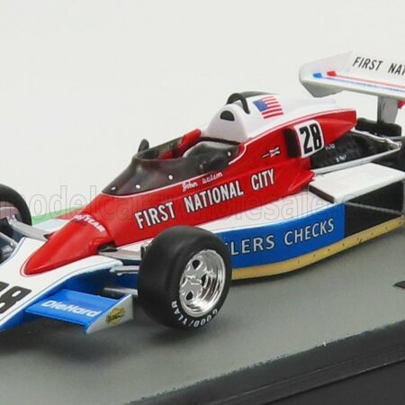 EDICOLA 1/43 PENSKE | F1  PC4 N 28 SEASON 1976 JOHN WATSON | WHITE RED BLUE