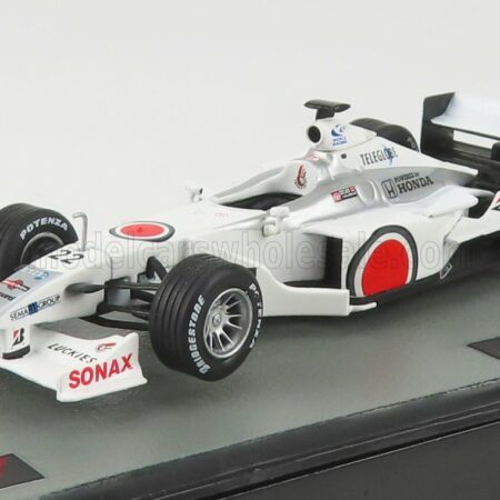 EDICOLA 1/43 BAR | F1  002 HONDA N 22 SEASON 2000 JACQUES VILLENEUVE | WHITE