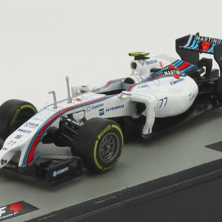 EDICOLA 1/43 WILLIAMS | F1  FW36 MERCEDES TEAM MARTINI N 77 SEASON 2014 VALTTERI BOTTAS | WHITE LIGHT BLUE RED