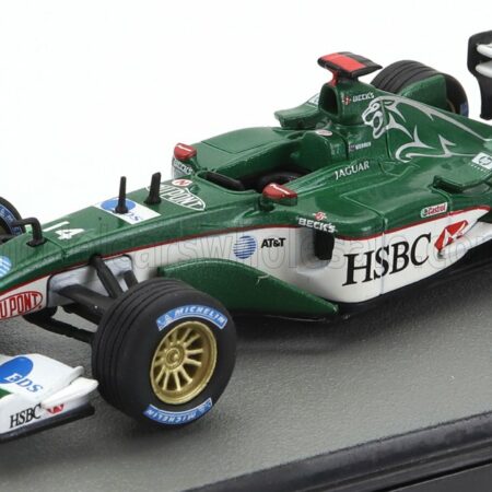 EDICOLA 1/43 JAGUAR | F1  R4 N 14 SEASON 2003 MARK WEBBER | GREEN WHITE