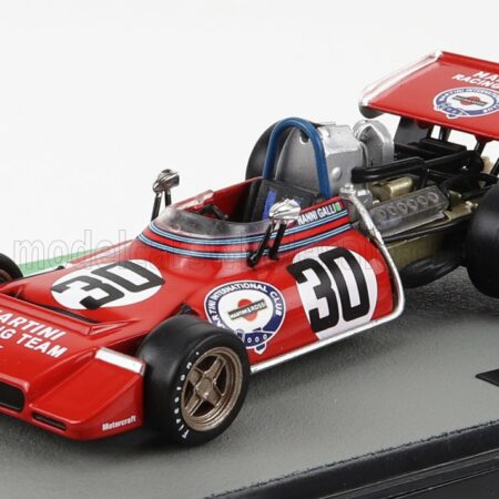 EDICOLA 1/43 TECNO | F1  PA123 TEAM MARTINI RACING N 30 SEASON 1972 NANNI GALLI | RED