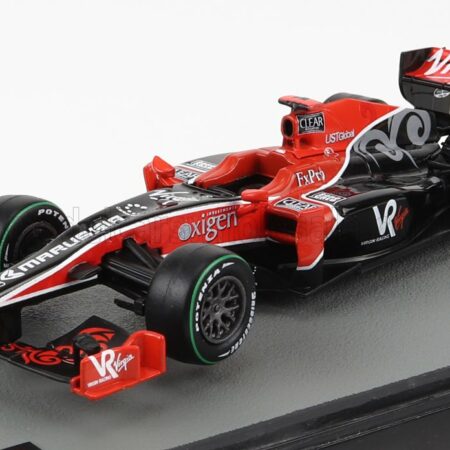 EDICOLA 1/43 VIRGIN RACING | F1  VR-01 N 24 SEASON 2010 TIMO GLOCK | RED BLACK