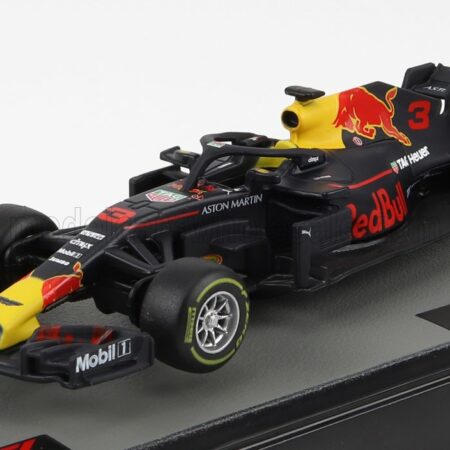 EDICOLA 1/43 RED BULL | F1  RB14 TEAM ASTON MARTIN TAG HEUER N 3 SEASON 2018 DANIEL RICCIARDO | MATT BLUE YELLOW