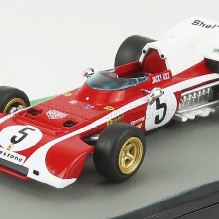 EDICOLA 1/43 FERRARI | F1  312B2 SCUDERIA FERRARI N 5 SEASON 1972 JACKY ICKX | RED WHITE