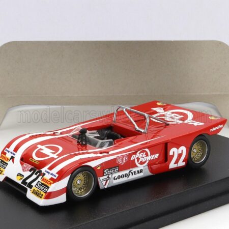 TROFEU 1/43 CHEVRON | OPEL STEINMETZ N 22 HOCKENHEIM 1971 ARTHUR BLANK | RED WHITE