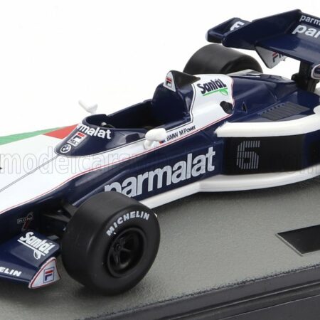 EDICOLA 1/43 BRABHAM | F1  BT52 PARMALAT N 6 SEASON 1983 RICCARDO PATRESE | WHITE BLUE