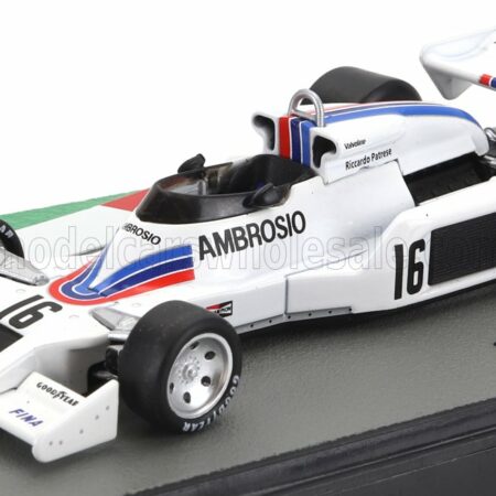 EDICOLA 1/43 SHADOW | F1  DN8 N 16 SEASON 1977 RICCARDO PATRESE | WHITE