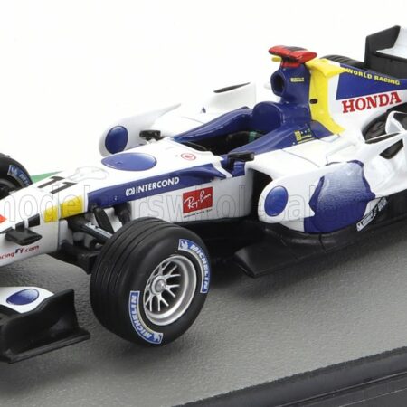 EDICOLA 1/43 HONDA | F1  RA106 N 11 SEASON 2006 RUBENS BARRICHELLO | WHITE BLUE