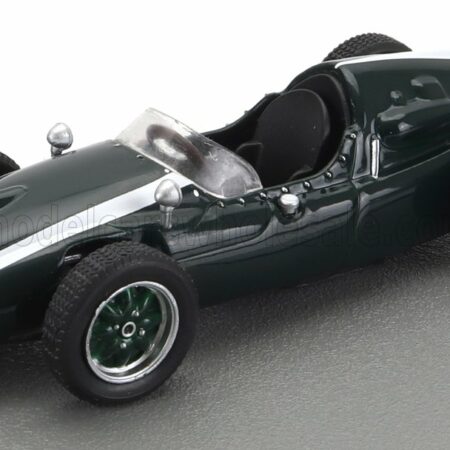 EDICOLA 1/43 COOPER | F1  T51 CLIMAX TEAM COOPER CAR COMPANY N 24 WORLD CHAMPION SEASON 1959 JACK BRABHAM 1959 | GREEN WHITE