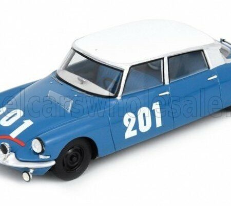 SPARK-MODEL 1/43 CITROEN | DS19 N 201 24h SPA 1964 GUY VERRIER - ALAIN BERTAUT | BLUE WHITE