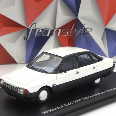 FRANSTYLE 1/43 RENAULT | EVE 1981 | WHITE BLACK