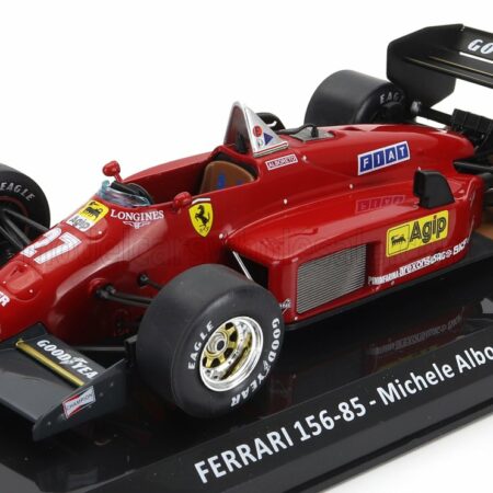 EDICOLA 1/24 FERRARI | F1  156-85 N 27 WINNER GERMANY GP 1985 MICHELE ALBORETO - BLISTER BOX | RED BLACK